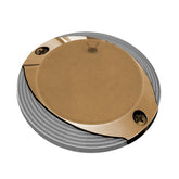 Lumitec Scallop Surface Mount Pathway Light - Spectrum RGBW/Warm White - Bronze Finish 101673